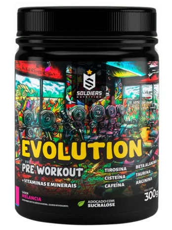 Pré Treino Evolution 300g – Soldiers Nutrition (Melancia)