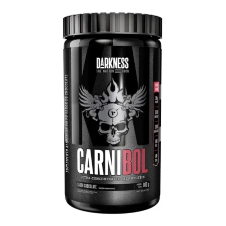 Dark Whey 900g Darkness - 100% Puro, Rico em BCAAs, Alto Teor de Proteína para Recuperação Muscular