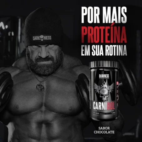 Dark Whey 900g Darkness - 100% Puro, Rico em BCAAs, Alto Teor de Proteína para Recuperação Muscular - Imagem 5