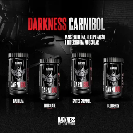 Dark Whey 900g Darkness - 100% Puro, Rico em BCAAs, Alto Teor de Proteína para Recuperação Muscular - Imagem 2