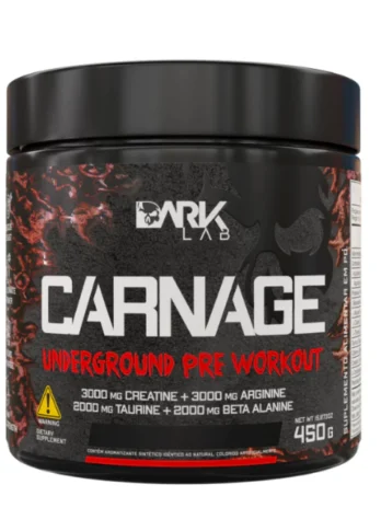 Pré-Treino Carnage Underground Pre Workout 450g Dark Lab