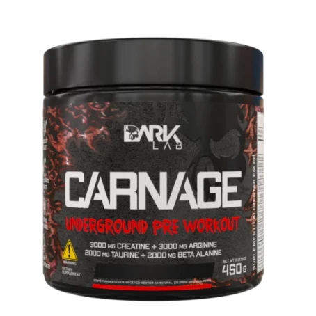 Pré-Treino Carnage Underground Pre Workout 450g Dark Lab