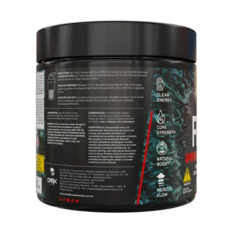 Pré-Treino Raze underground Pre Workout 300g Dark Lab - Imagem 4
