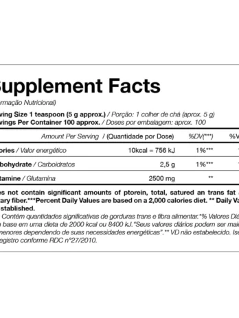 GLUTAMINE TURBO REFIL – 500G