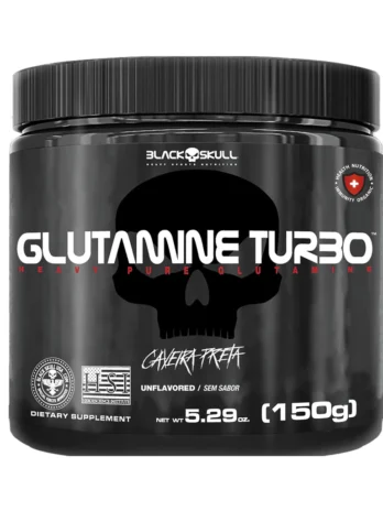 GLUTAMINE TURBO CAVEIRA PRETA – GLUTAMINA – 150G