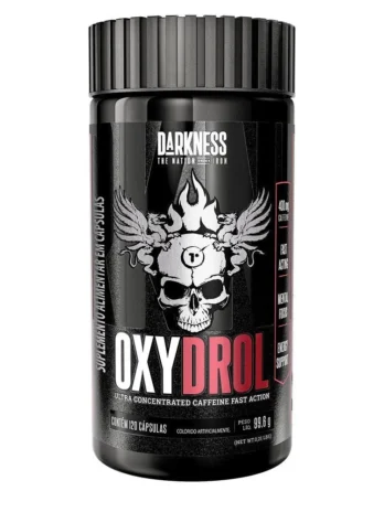 Termogênico Oxydrol 120 cápsulas Darkness