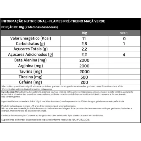 Pré-Treino Flames 200g - 100% Importado - Soldiers Nutrition - Imagem 5