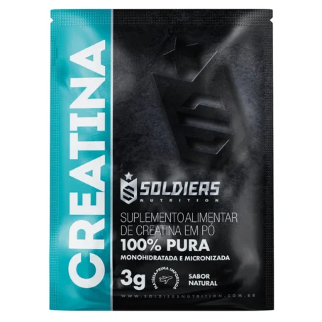 Creatina Monohidratada 30 Sachês 3g - 100% Pura Importada - Soldiers Nutrition - Imagem 5
