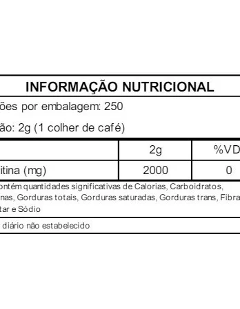 L – Carnitina 100g 100% Puro Importado – Soldiers Nutritions