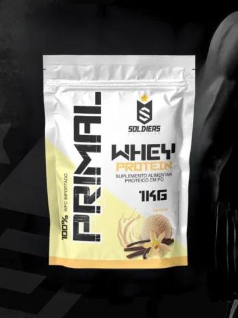Whey Protein Primal 1Kg Baunilha- Importado – Soldiers Nutrition