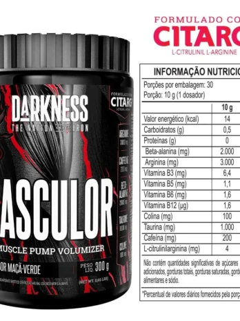 Pré Treino Vasculor Muscle Pump Volumizer 300g